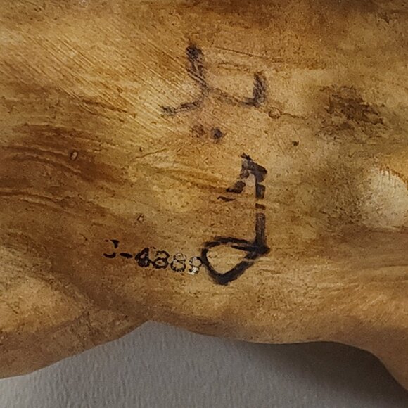 Napcoware Ceramic Bull Planter Sculpture MidCentury Modern C-4889 No Chips Dirty - Picture 9 of 11